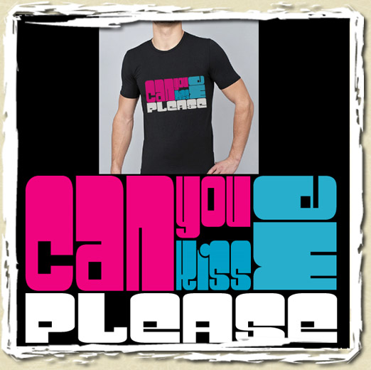 tee shirt Kiss Me