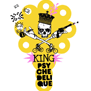 tee shirt King psychadelic