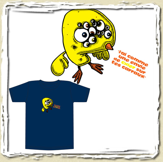 tee shirt Piafstr