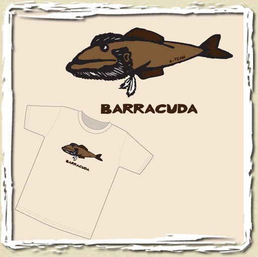 tee shirt Barracuda