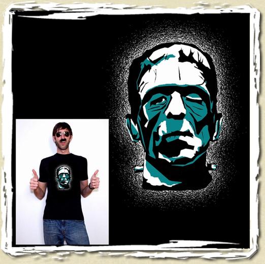 tee shirt Frankenstein