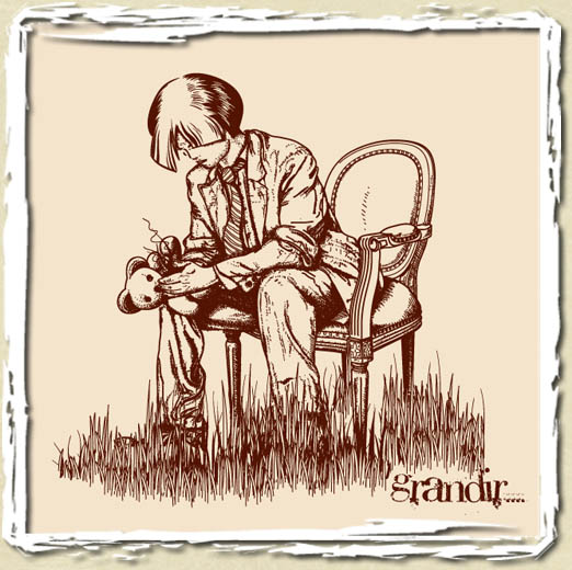 tee shirt Grandir