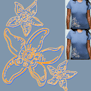 tee shirt Flower