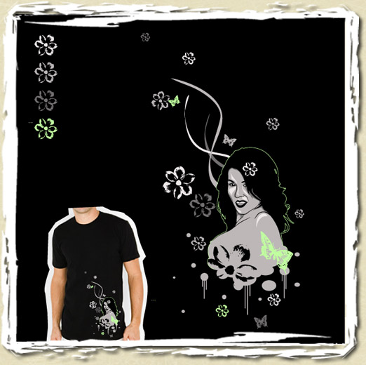 tee shirt Envoûtante
