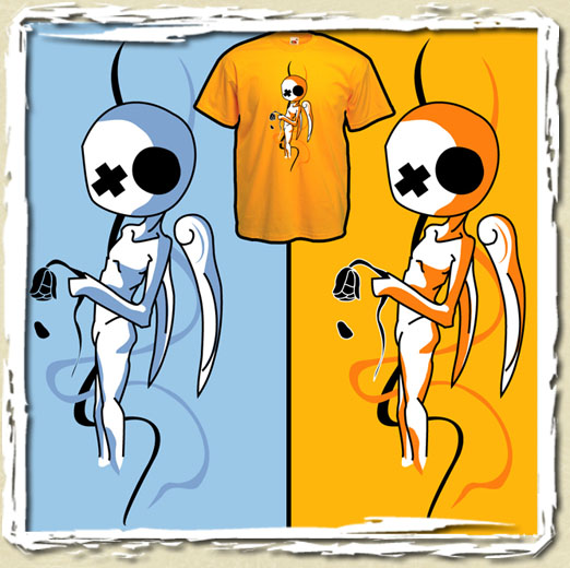 tee shirt Fallen angel