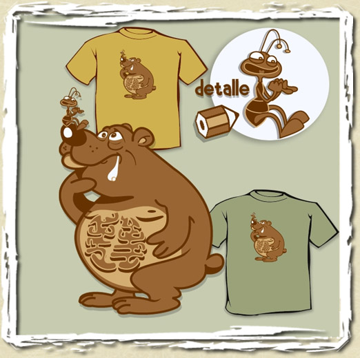 tee shirt Antbear