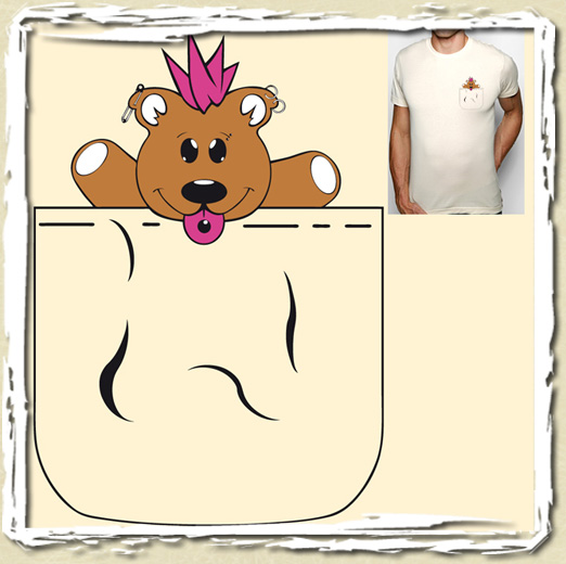 tee shirt Pocket'