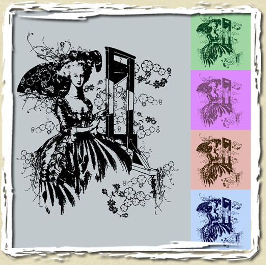 tee shirt Marie Antoinette