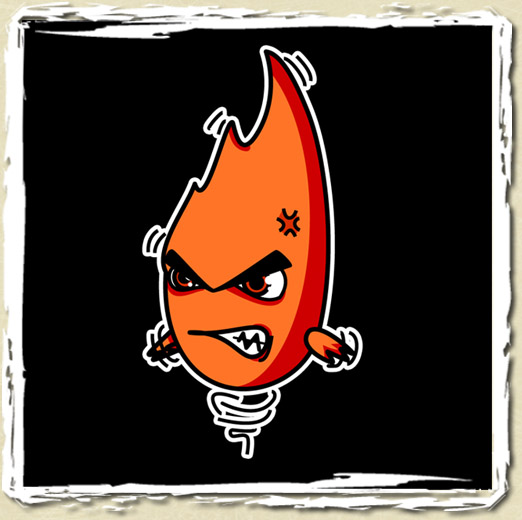 tee shirt Mister Flamme
