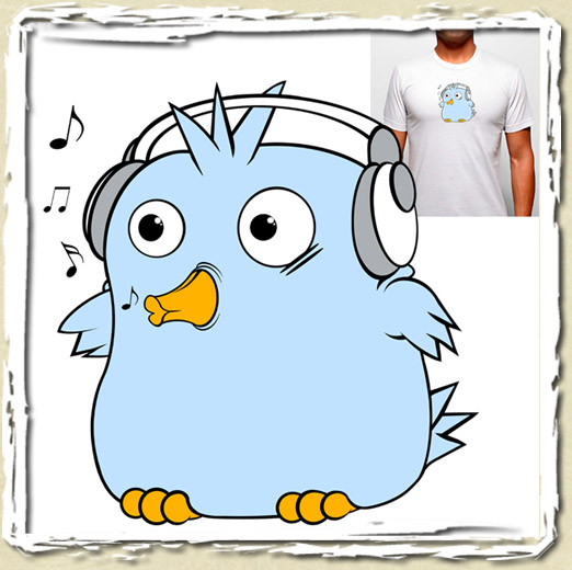 tee shirt Bird'Zic