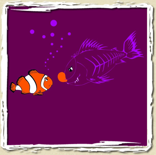 tee shirt PoissonClown