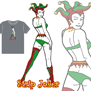 tee shirt Strip Joker