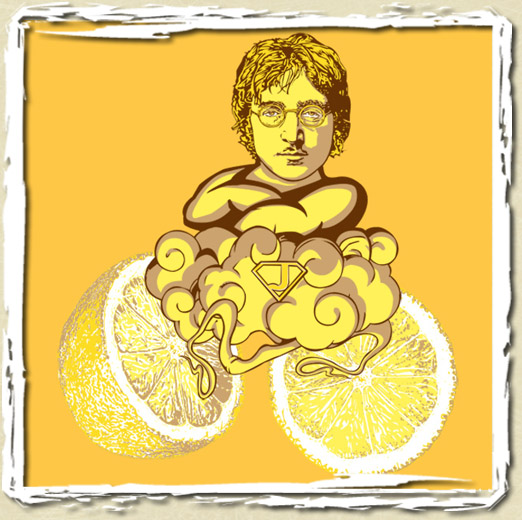 tee shirt John lemon