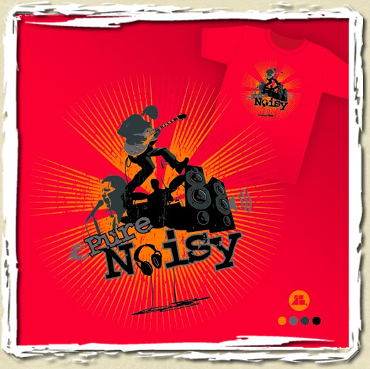 tee shirt Pure Noisy