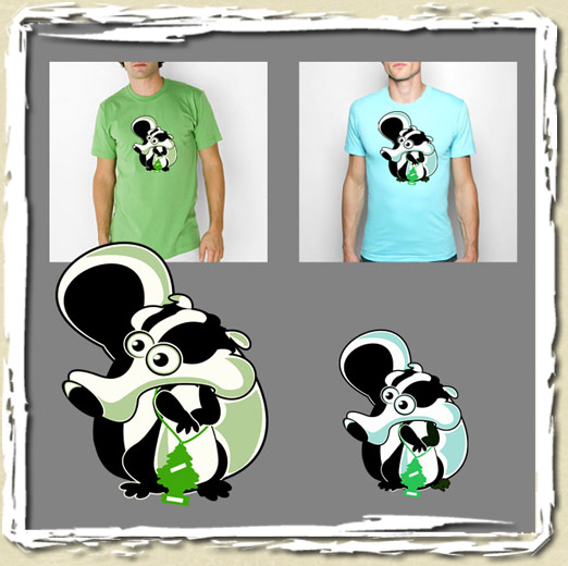 tee shirt Magic tree