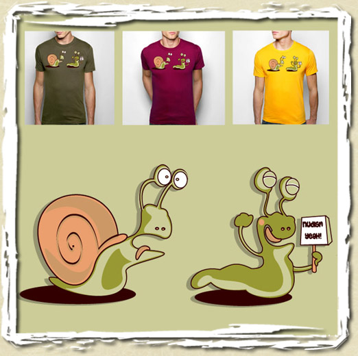 tee shirt Nudisme!