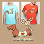 tee shirt AMORES PERROS