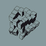 tee shirt G�ometrik apesanteur (MC Escher)