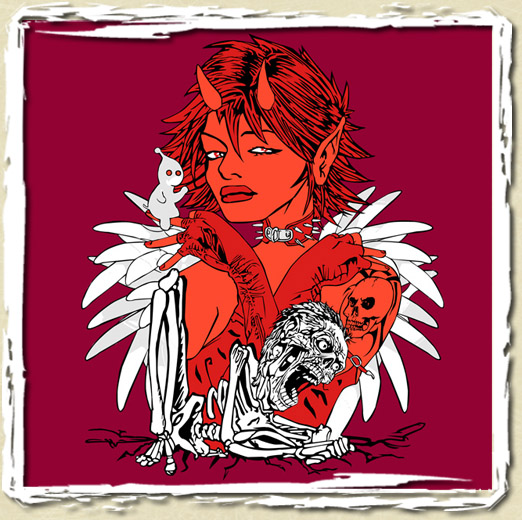 tee shirt Diablesse