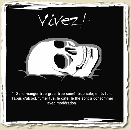 tee shirt Vivez!