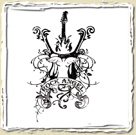 tee shirt Rock Angel