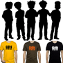 tee shirt Crazy School