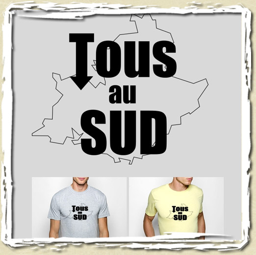 tee shirt Tous au sud