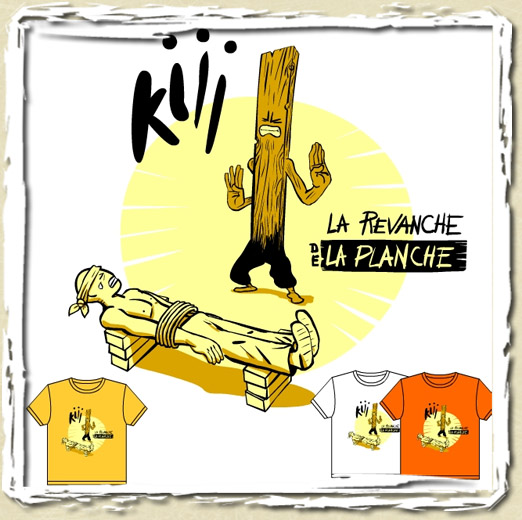 tee shirt La revanche de la planche