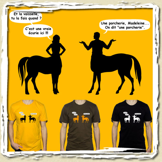tee shirt Porcherie