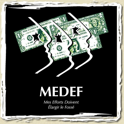 tee shirt Medef