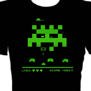 tee shirt Space Invaders en GRAND