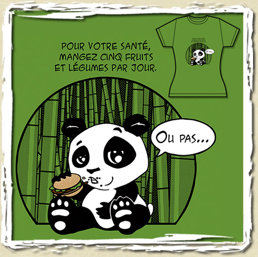 tee shirt Bad Panda