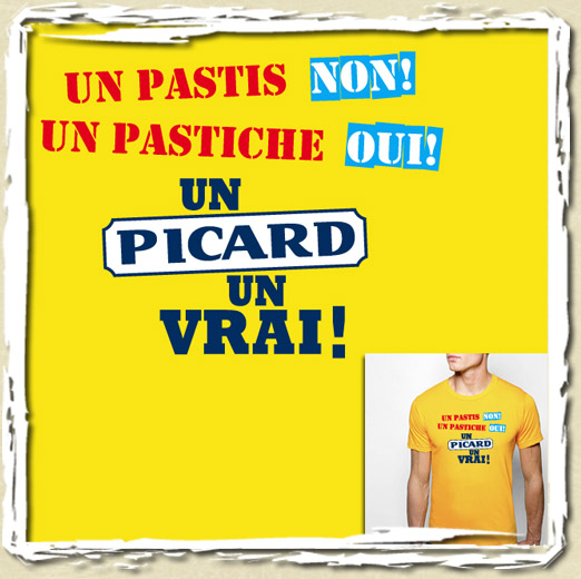 tee shirt Pastiche