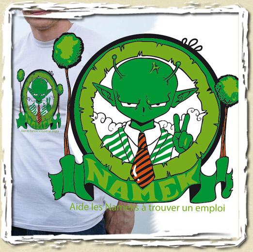 tee shirt Help a Namek