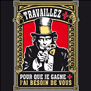 tee shirt Travaillez +