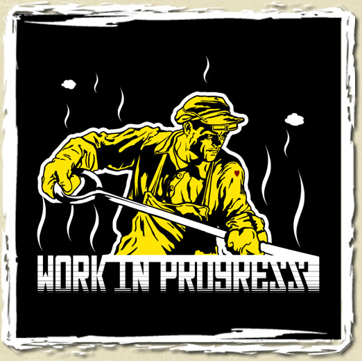 tee shirt Work in progress
