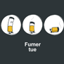 tee shirt Fumer Tue