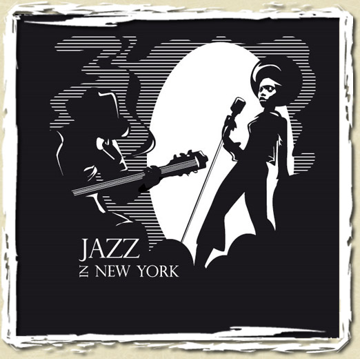 tee shirt Jazz in NY