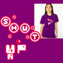 tee shirt Shut up