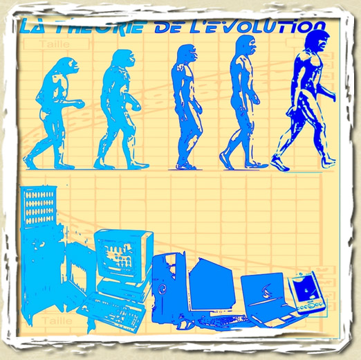 tee shirt Th�orie de l'�volution