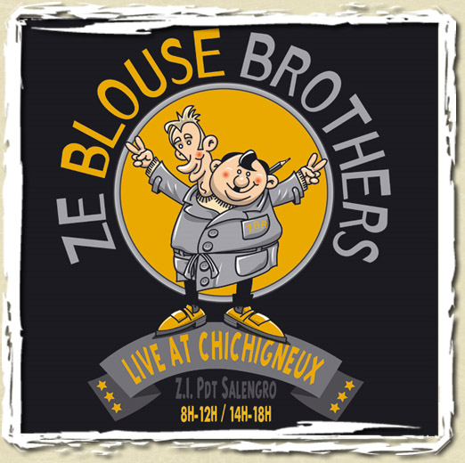 tee shirt Ze blouze brothers
