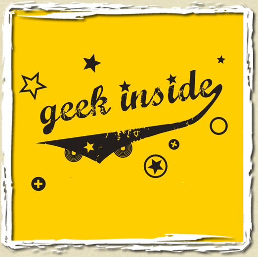 tee shirt Geek Inside