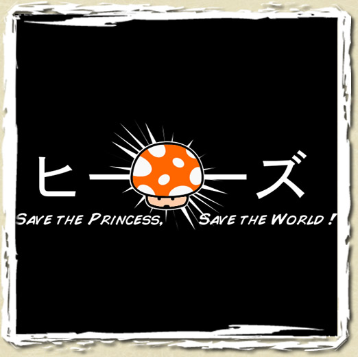 tee shirt Save The Princess