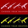 tee shirt Choose your weapon