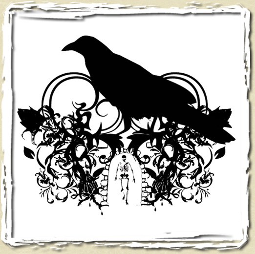 tee shirt Crow