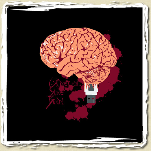 tee shirt USB Universal Slave Brain