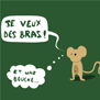 tee shirt Sans les mains