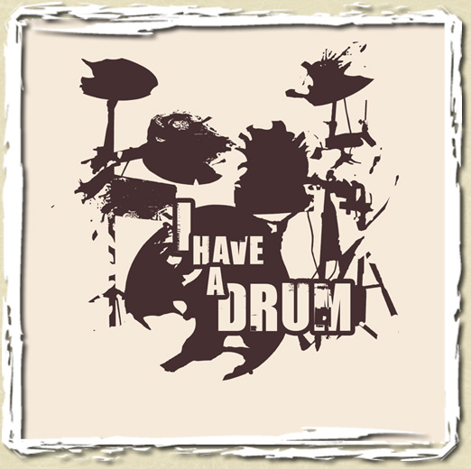 tee shirt I have a drum
