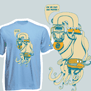 tee shirt Poulpe marin