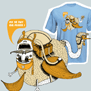 tee shirt Volatile volant